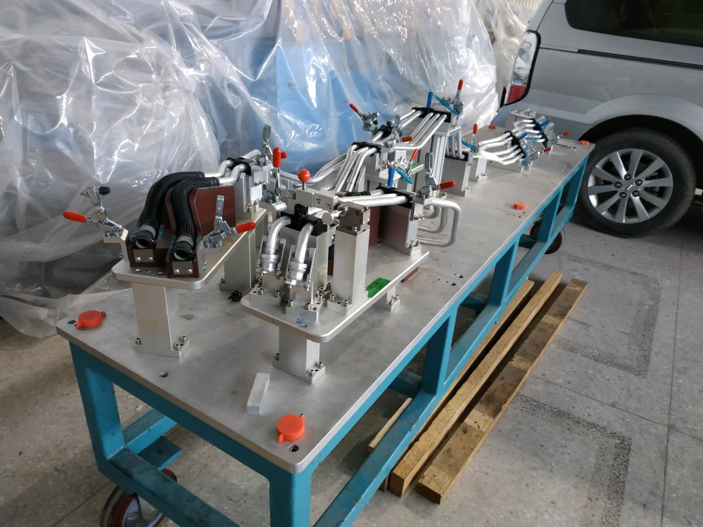 硬管总成检具